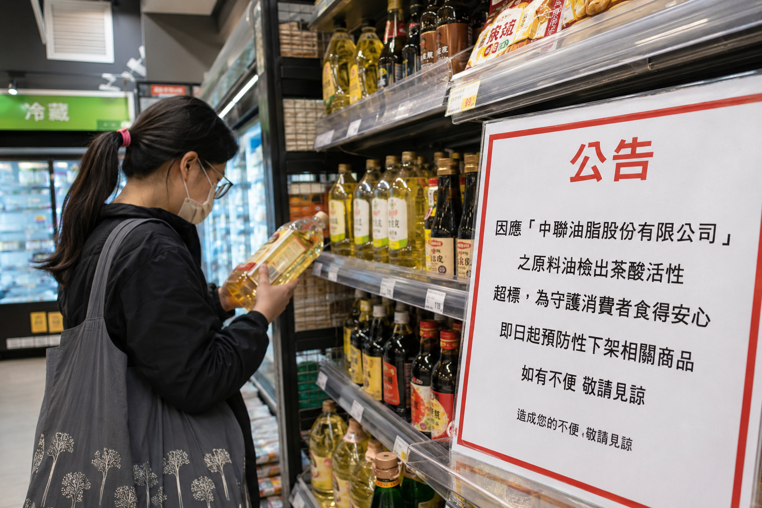中聯問題油供應鏈持續擴大！王品、饗賓、漢來多品牌受波及，餐飲與量販通路完成下架
