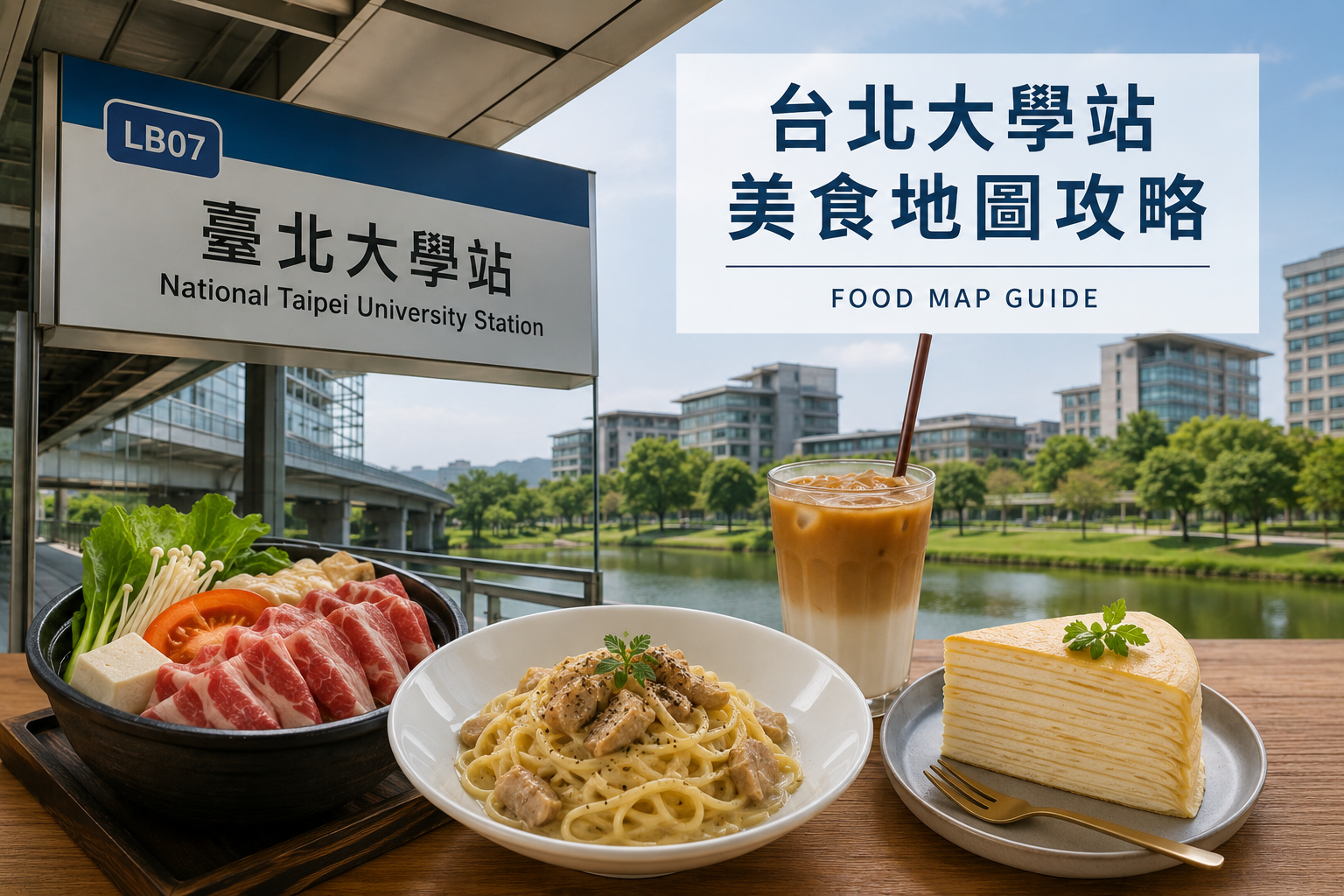 臺北大學站美食攻略｜北大特區餐廳、咖啡館、早午餐、小吃與校園散步完整指南